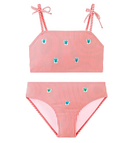 Image of Angel season Girls Swimsuit Bikini Set Two Piece Tankini Bathing Suit Teens High Waisted Beach Swimwear Cute Size 7-14