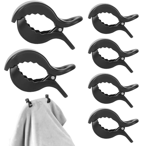 6 Pcs Baby Pram Clips - Universal Buggy Clips Blanket Clamp - Pegs for Pushchair Blankets & Stroller Shades - Buggy Clips Clasps Pram Grippers - Buggy Clips for Fixed Muslin Blankets Towel Toy