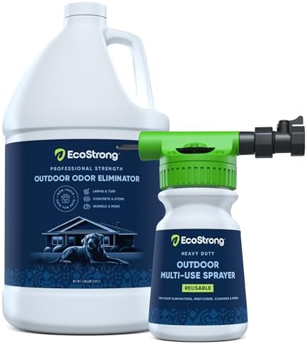 Eco Strong Outdoor Odor Eliminator | Outside Dog Urine Enzyme Cleaner...