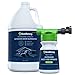 Eco Strong Outdoor Odor Eliminator | Outside Dog Urine Enzyme Cleaner – Powerful Pet, Cat, Animal Scent Deodorizer | Professional Strength for Yard, Turf, Kennels, Patios, Decks (Gallon with Sprayer)