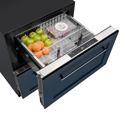 Koolmore KM-BIR1D1F-PR 24 Ready (Panel Not Included) Two-Drawer Refrigerator And Freezer thumb #2