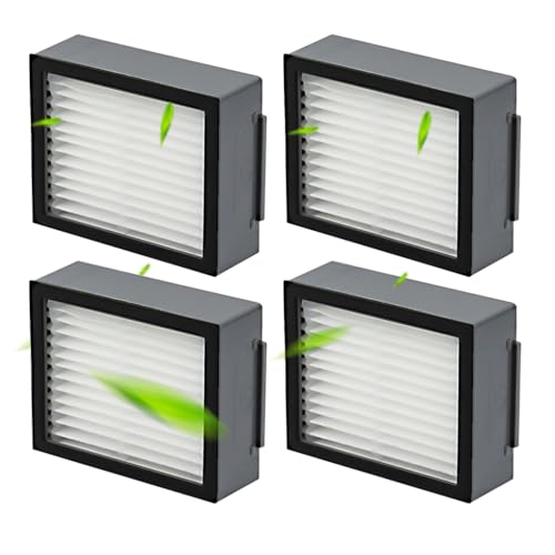 Image of HASTHIP Compatible with iRobot Roomba Replacement Filters for iRobot Roomba i & e Series, Universal Replacement Filters for i3 /i4 /i5 /i6 /i7 /i8 /E5 /E6 /E7, Pack of 4