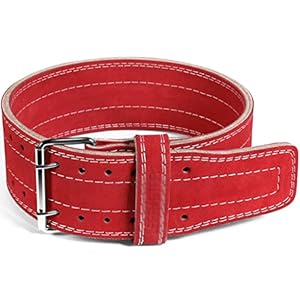 Leather Weight Lifting Belt,Fitness Belt,for Powerlifting Weightlifting Heavy Gym Training Workouts (Color : Blue, Size : 76-86cm)