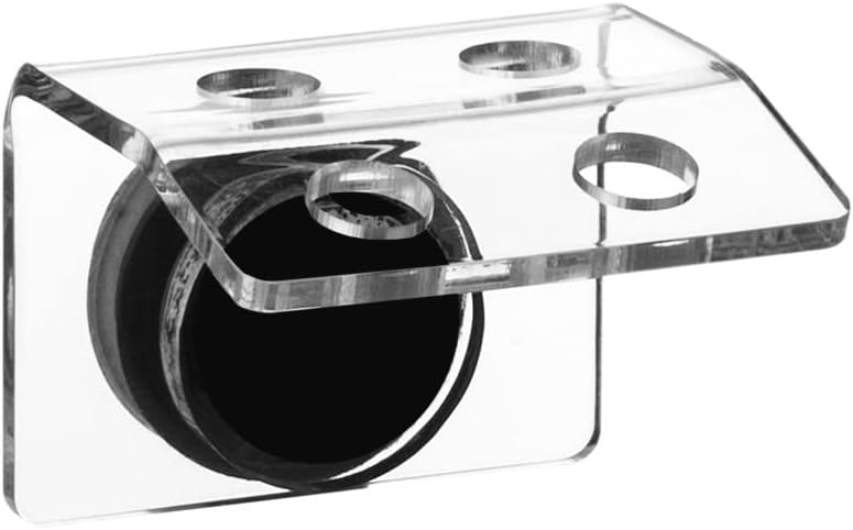 Aquarium Fish Stand, Frag Rack Acrylic Magnetic Frag Holder Support SPS Button Bracket Base for Fish Aquarium(4 Hole )