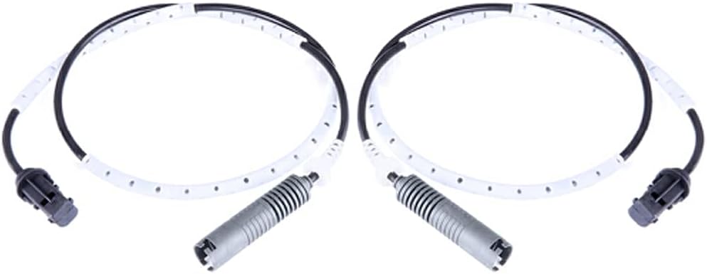 ECCPP Rear Left Right ABS Wheel Speed Sensors Compatible with 2009-2013 for BMW 128i, 2006-2011 for BMW 323i, 2006 for BMW 325i/330i, 2007-2011 for BMW 328i, 2011 for BMW 335d ALS449 Set of 2