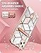 i-Blason Cosmo Wallet Slim Designer Wallet Case for Apple iPhone 11 Pro (2019), 5.8 Inch (Marble)