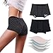 YOYI FASHION Period Swimwear Bikini Bottoms Quick-Drying Leakproof Menstrual Swim Shorts for Girls Women Polka Dot M
