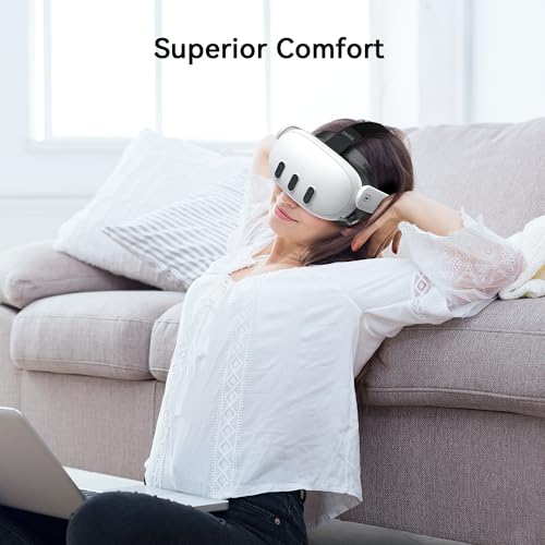 AMVR FC3 Facial Interface Face Pad Compatible with Meta/Oculus Quest 3 Accessories, with Knob Adjustable, NOT Compatible with Meta Quest 3S by AMVR - Image 6