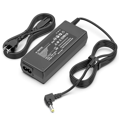 90W 19V Power Cord for Westinghouse TV, Westinghouse 24 32 40 42 46 inch UW40TA2W UW40T8LW LED TV UW32SC1W UW32S3PW UW40TC1W LD-2480 LD-4680 LD-4695 LD-3255VX LD-4255VX EW39T6MZ Power Supply Adapter