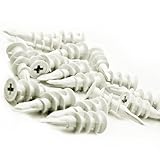 Wideskall® Self Drilling Drywall Nylon Anchors Fit #8 - #10 Fastener Screws (Pack of 120)