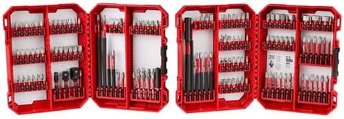 Milwaukee Electric - Shockwave Impact Duty. Driver BIT Set- 124PC