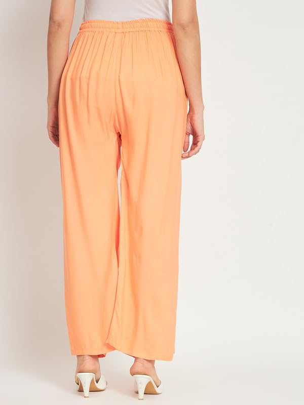 Image of Soft Colors Women Regular Fit Pocket Palazzo