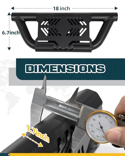 Estribos laterales Trumgeta para Jeep Wrangler JL 2018-2025 miniatura 6