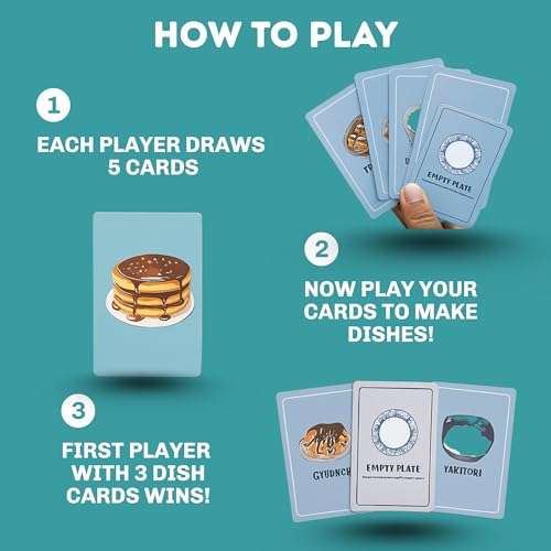 Image of Lettuce Make a Deal, Card Game for Kids & Adults, 2-4 Players, Ages 5+, Family & Travel Fun, Fast-Paced, Includes 102 Cards & Instructions, Perfect for Parties & Game Nights