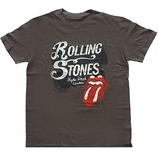 The Rolling Stones Hyde Park Officiel T-Shirt Hommes Unisexe - Les Beatles, Paul McCartney, John Lennon, RIngo Starr, George Harrison