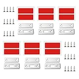 Magnetschnäpper 6 Stück,Türmagnet,Starker Magnetverschluss aus Kaltgewalztem...