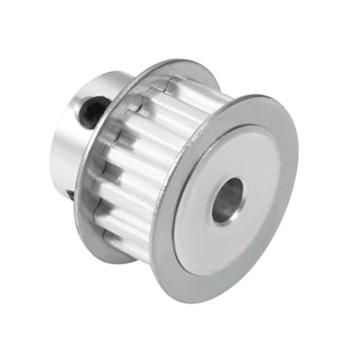 Uxcell Aluminum Xl 15 Teeth 6Mm Bore Timing Belt Idler Pulley Flange Synchronous Wheel For 10Mm Belt 3D Printer Cnc #TOP3