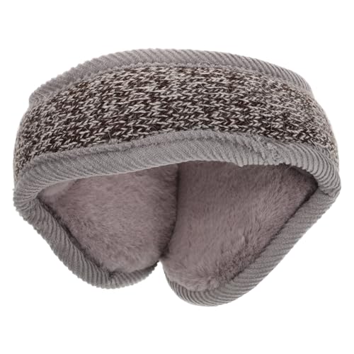 minkissy Plush Ear Muffs for Women Foldable Lightweight Stylish Winter Ear for Cold Weather for Cycling Outdoor Activities Warmth Comfort Minimalist Design