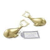 Kate Aspen Whale Bottle Opener, Gold