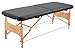 SierraComfort Basic Portable Massage Table, Black