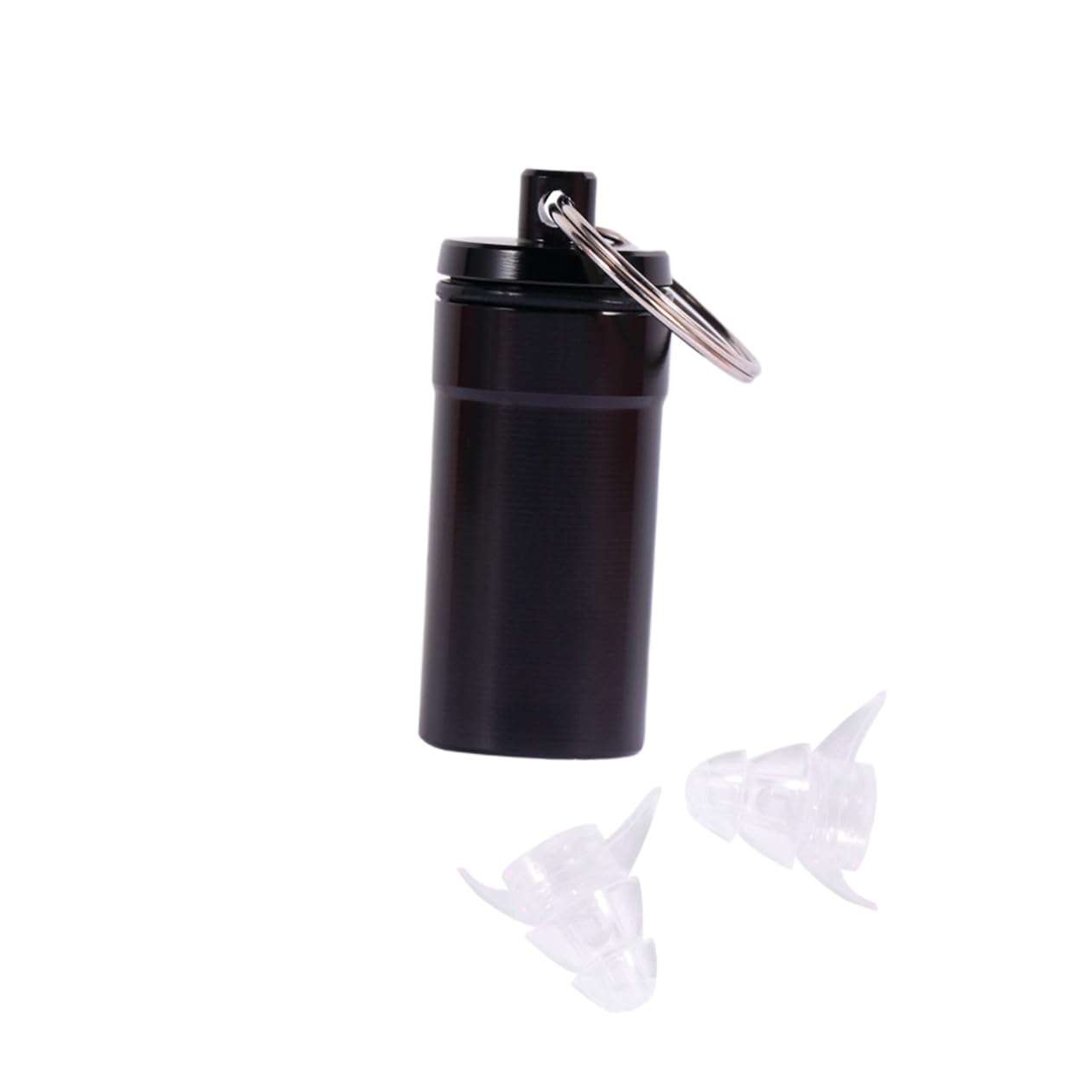 Mobestech 3pares Tapones De Silicona Reutilizables Para Músicos Protección Auditiva De Reducción De Ruido Incluye Botella Portátil Comodidad y Durabilidad Para Conciertos y Fiestas