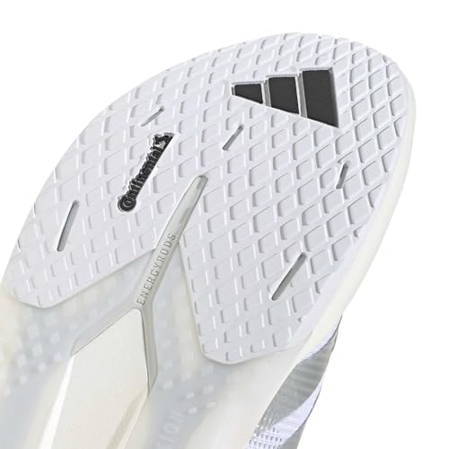 adidas Women's Adizero Dropset Pro Training, White/Silver Metallic/White, 9 by adidas - Used condition - Image 5