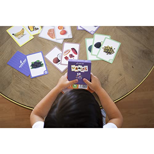 Rocket Kidz - Carte Prime Parole Cibo - 50 Flash