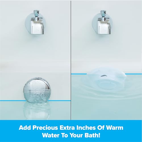 image for SlipX Solutions Bottomless Bath | Overflow Drain Cover for Tub | Great