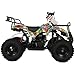 X-PRO Gas ATV 4 Wheelers 40cc ATV Quads Quad with Front and Rear Disc Brake for Kids (Cartoons)