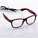 Fronnor Light Up El Wire Glasses Rave Glow Glasses With DC-3V Sound Active Driver for Costume Party Festival,Party Concert(Pink)