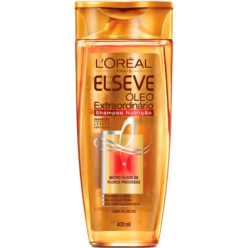 Shampoo L'Oréal Paris Elseve Óleo Extraodinário, 400ml