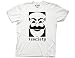 Ripple Junction Mr Robot F Society Logo Adult T-Shirt XL White