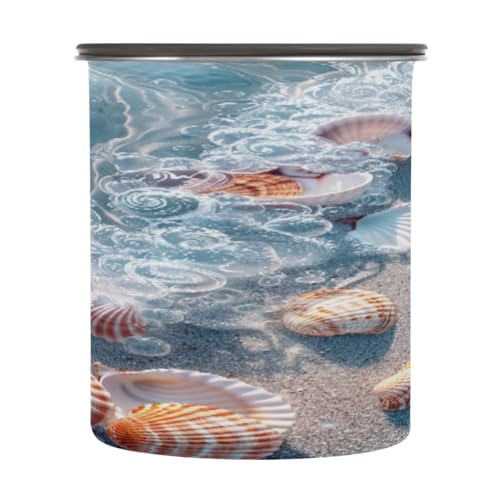 Envase hermético de acero inoxidable para café 900 ml