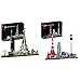 LEGO Architecture Parigi, con Torre Eiffel e Museo del Louvre, Modellismo Monumenti, Set da Collezione Skyline, 21044 & Architecture Tokyo, Collezione Skyline, Set di Edifici da Collezione, 21051