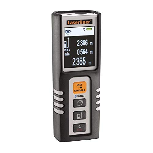 Laserliner 080.938A Distanziometro laser 40m Nero, Grigio misuratore di distanza
