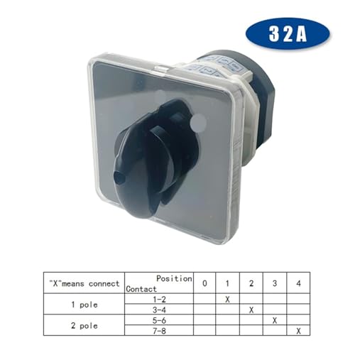 Sélecteur de conversion électrique manuel YMZ12-32/2 bi-position - 2