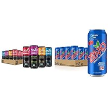 Zevia Zero Calorie Soda Variety Pack, Cherry Cola, Energy Drinks 12 ct