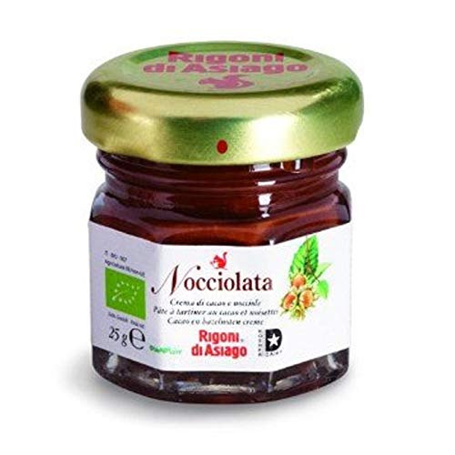 24 mini macetas de crema orgánica Regones Aigo Spal de 25 g de Nocciole orgánico