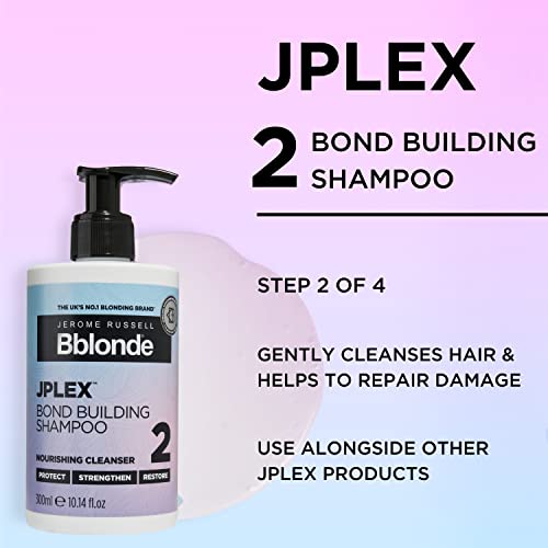 Jerome Russell Bblonde JPLEX 2 Bond Building Shampoo, Nourishing Cleanser Hair Treatment to Protect - Image 2
