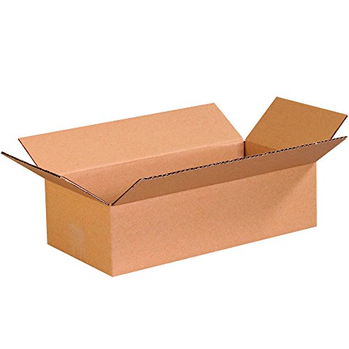 Image of TAPE LOGIC 16 x 8 x 4 Corrugated Cardboard Boxes, Flat 16 inchL x 8 inchW x 4 inchH, Pack of 25 | Shipping, Packaging, Moving, Storage Box for Home or Business, Strong Wholesale Bulk Boxes