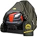 Family Accessories 100% Waterproof Riding Lawn Mower Cover, Heavy Duty Premium Water Resistant Garden Tractor Cover, Weatherproof Outdoor Storage for Ride On Lawnmower Engine, 72Lx44Wx43H
