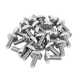 Hohopeti 24pcs Stainless Steel t Bolt Fasteners for Industrial Machinery Connectors Easy to Use Smooth Finish for Efficient Tightening and Assembly