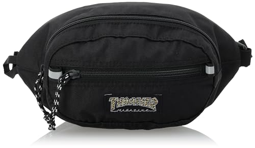 [�X���b�V���[] �E�G�X�g�o�b�O (�������H�E�x���g�����\)[ THR-291 / Waist Bag ] �΂ߊ|�� �V�����_�[ BKLE_�u���b�N�E���I�p�[�h FR