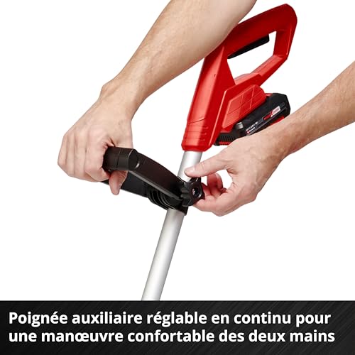 Einhell Coupe bordures sans fil GC CT 1824 Li Solo Power X Change 18 V Diam. De coupe 24 cm Manche télescopique Livré sans batterie ni chargeur - vue 5