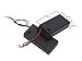 LampVPath 5Pcs 2 AA Battery Holder with Switch, 2X 1.5V AA Battery Holder Case with Wire Leads and ON/Off Switch(5 Pack)