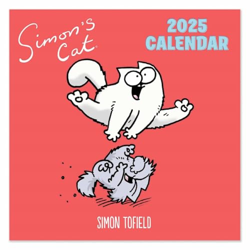 Calendrier mural carré Simon's Cat 2025