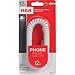 RCA TP280WN 12-Feet Handset Coil Cord, White