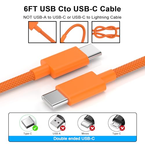 Image of iPhone 17 15 16 Fast Charger 10 FT,2Pack 20W Rapid USB C Wall Charger Block Adapter with 10FT Type C to USB C Data Sync Charging Cord for iPhone 17 /17Air /17Pro Max /16 /16 Pro /16 Pro Max /15 /15 Pro Max