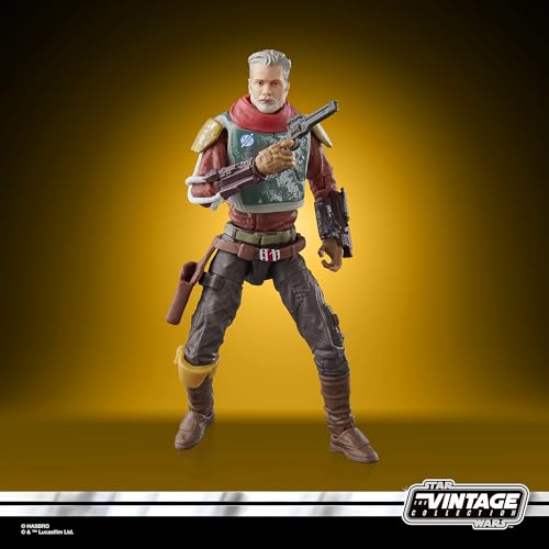 Star Wars The Vintage Collection, Figurine Deluxe Cobb Vanth (Armure mandalorienne) de 9,5 cm, The Mandalorian