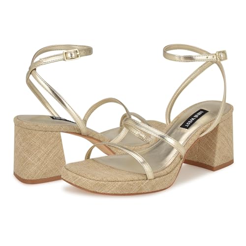 Nine West Flame Sandale à talon haut pour silhouette élancée